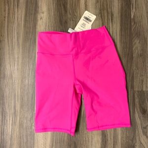 NWT Fabletics biker shorts